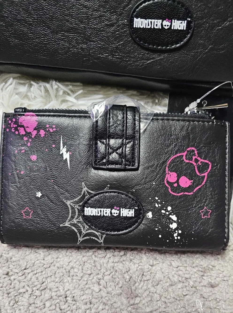Monster High Icon Tote Bag & Wallet NWT